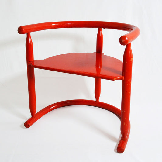 Fauteuil en bois ANNA pour enfant, Karin Mobring, IKEA, 1963