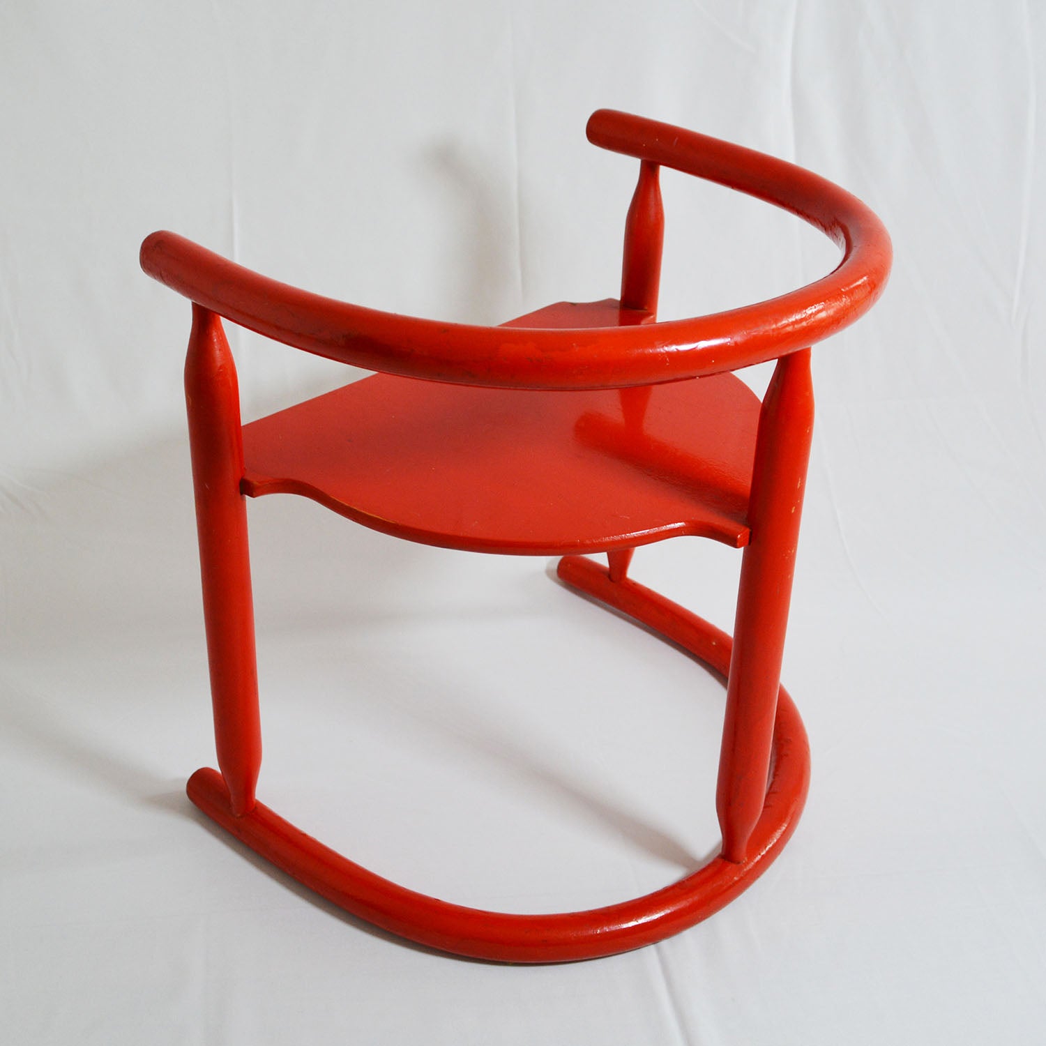 Fauteuil en bois ANNA pour enfant, Karin Mobring, IKEA, 1963