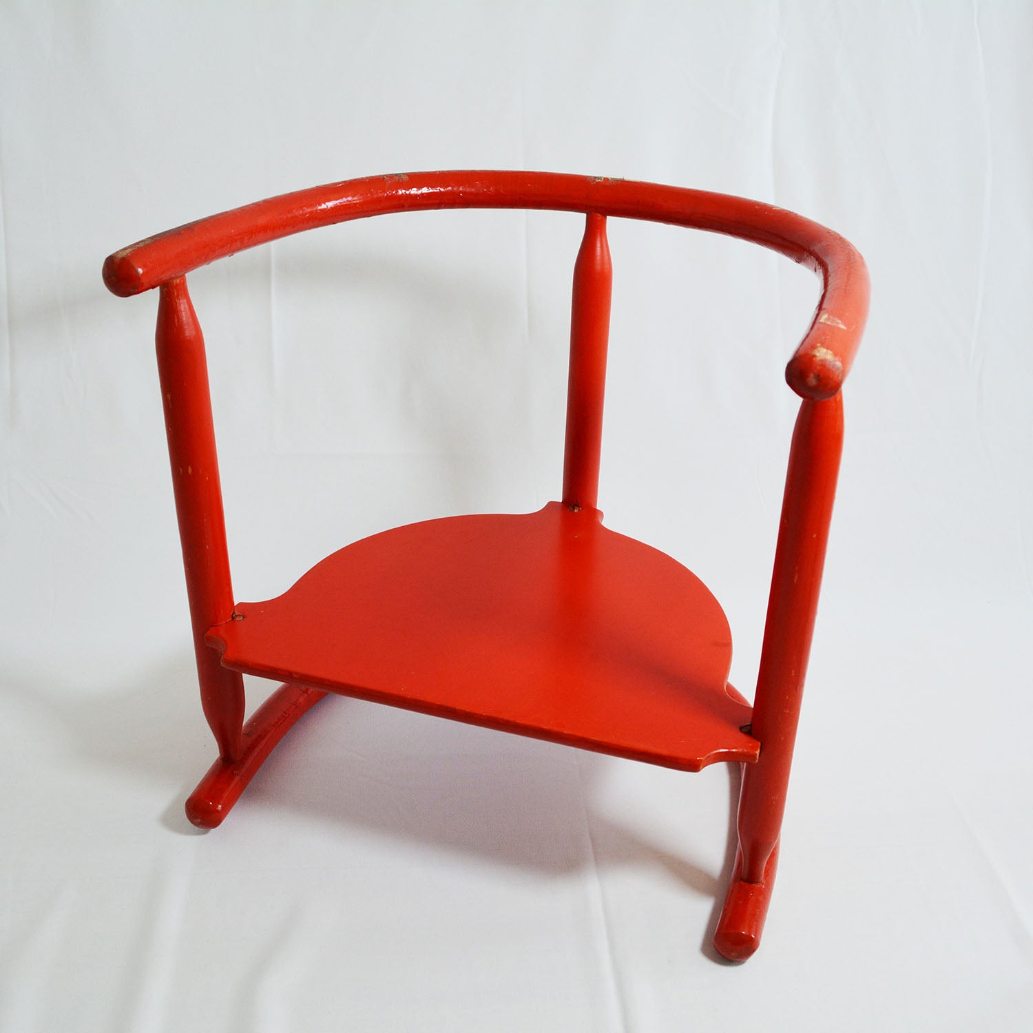 Fauteuil en bois ANNA pour enfant, Karin Mobring, IKEA, 1963