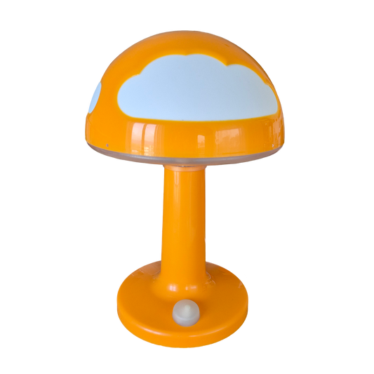 Lampe Skojig Cloud orange, Preutz, Ikea, 1990