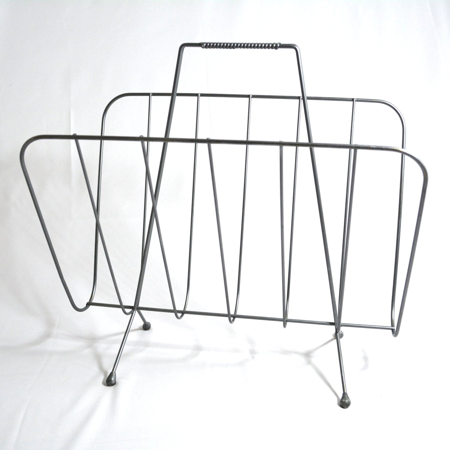 Porte journaux en métal, années 60