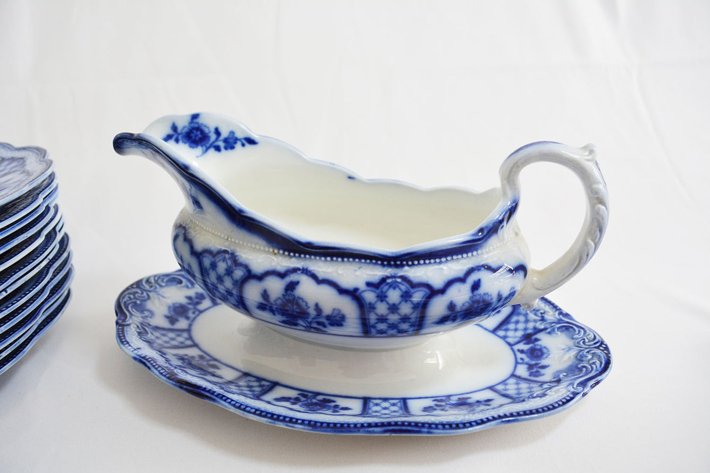 Vaisselle ancienne W.H. Grindley, collection Melbourne, 19ème siècle