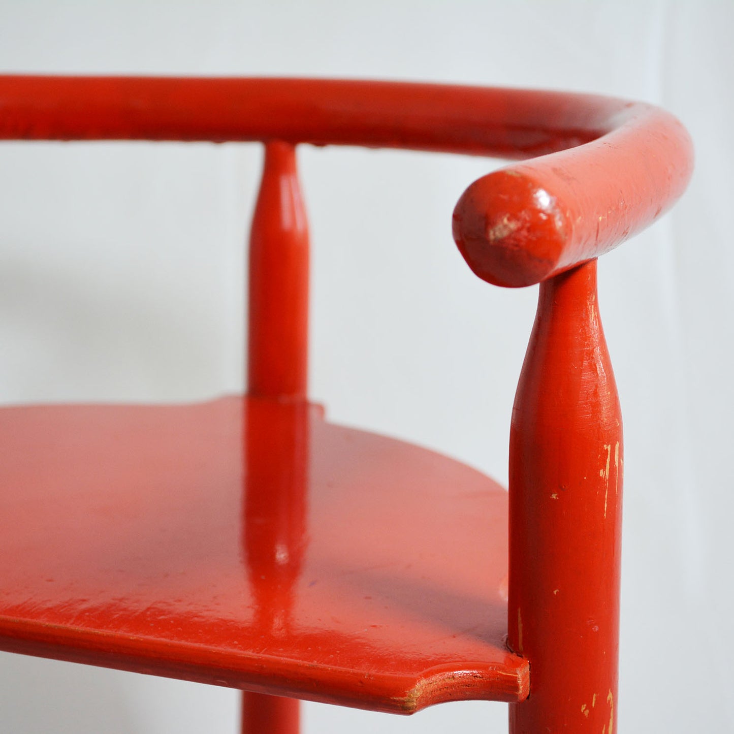 Fauteuil en bois ANNA pour enfant, Karin Mobring, IKEA, 1963
