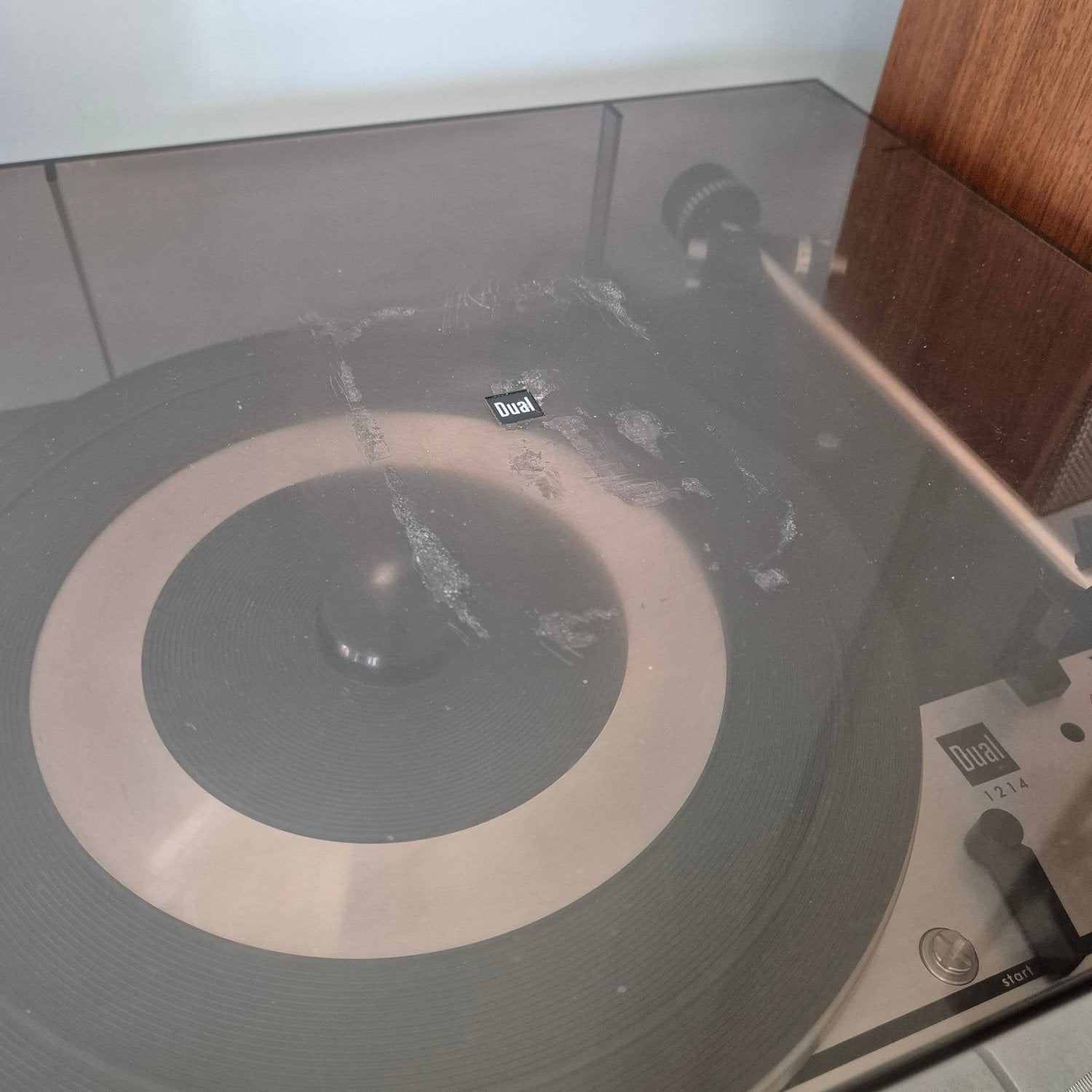 Tourne-disque Dual HS-37 vintage, années 70
