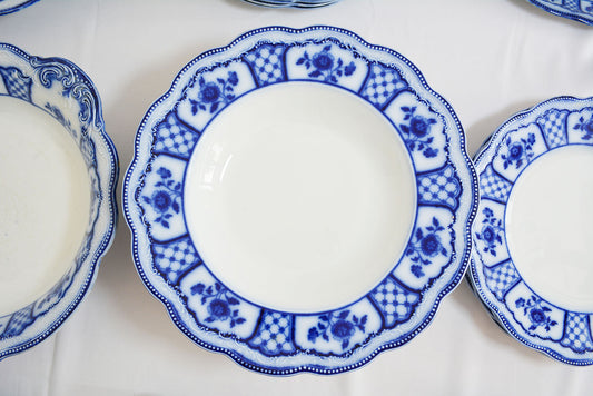 Vaisselle ancienne W.H. Grindley, collection Melbourne, 19ème siècle