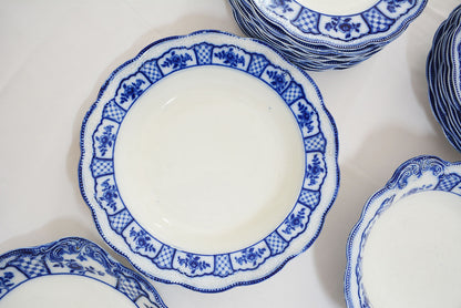 Vaisselle ancienne W.H. Grindley, collection Melbourne, 19ème siècle